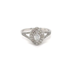 BLOSSOM White Gold Rachael Diamond  Ring 0.55ct