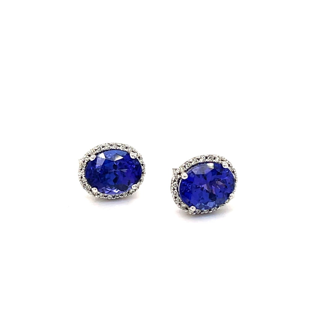 GATSBY Tanzanite and Diamond Crystelle Earrings