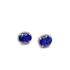 GATSBY Tanzanite and Diamond Crystelle Earrings