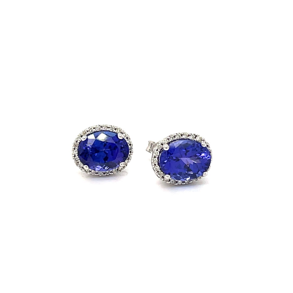 GATSBY Tanzanite and Diamond Crystelle Earrings