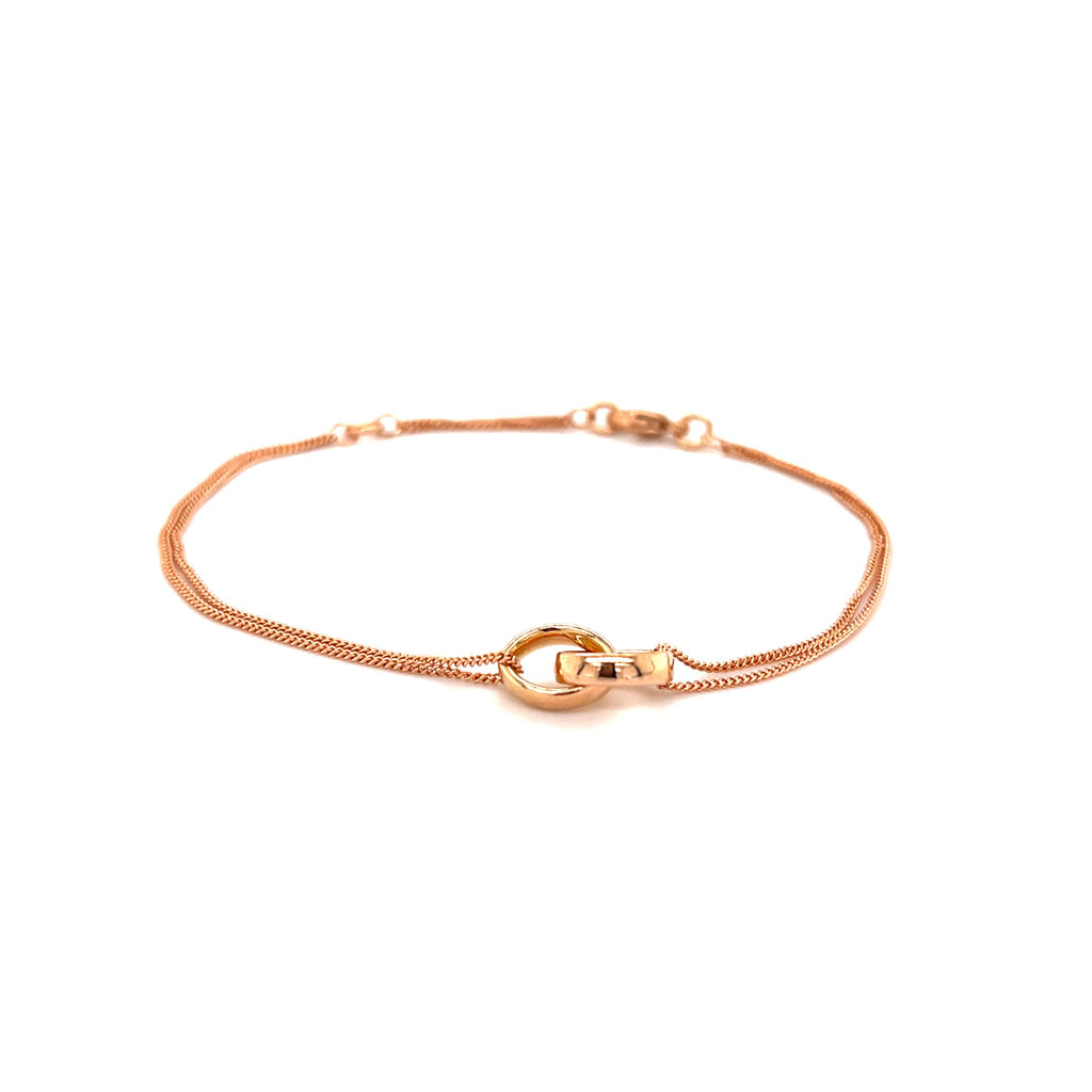 KENSINGTON Rose Gold Eternity Bracelet