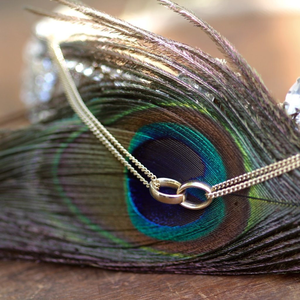 DARCY Gold Eternity Necklace