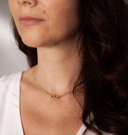 DARCY Gold Eternity Necklace
