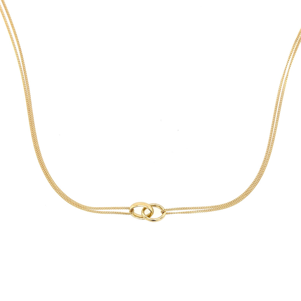 DARCY Gold Eternity Necklace