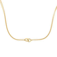 KENSINGTON Gold Eternity Necklace