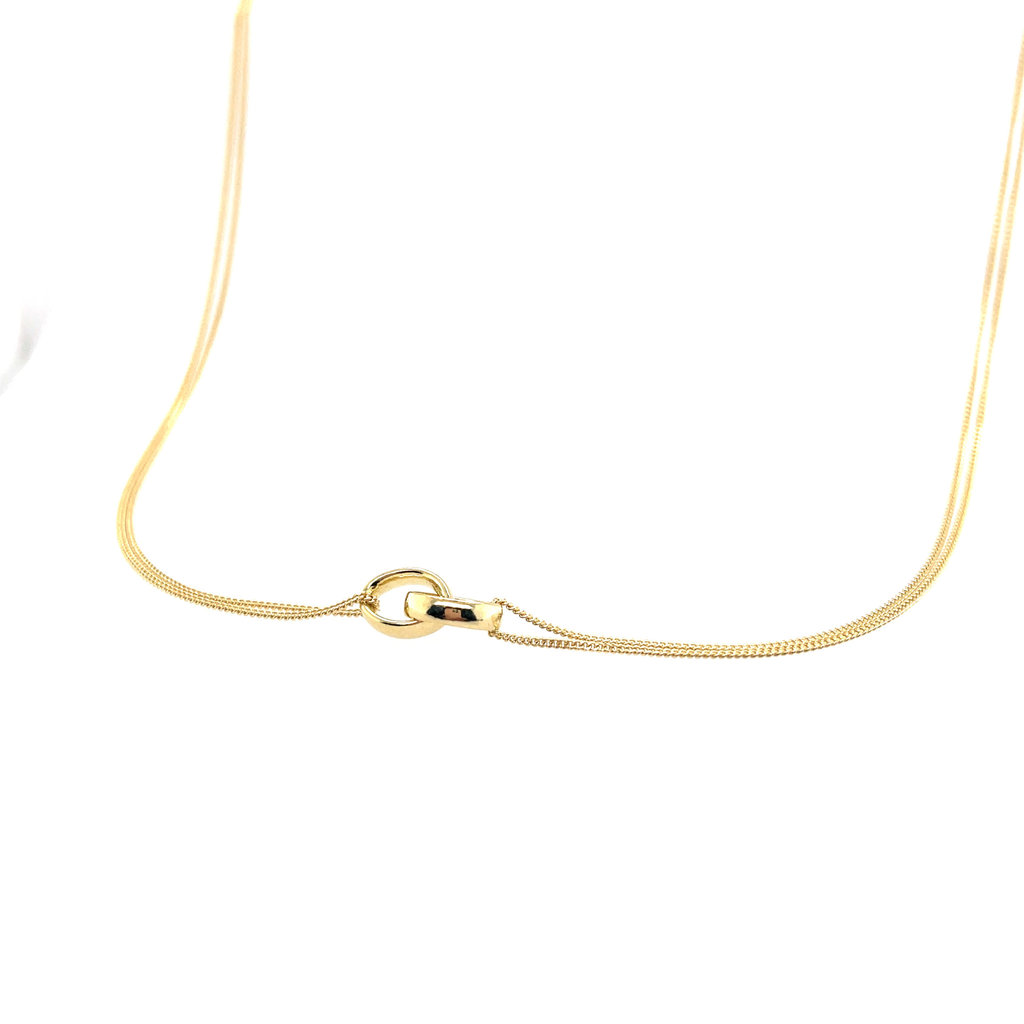 DARCY Gold Eternity Necklace