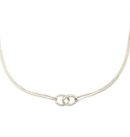 KENSINGTON Silver Eternity Necklace