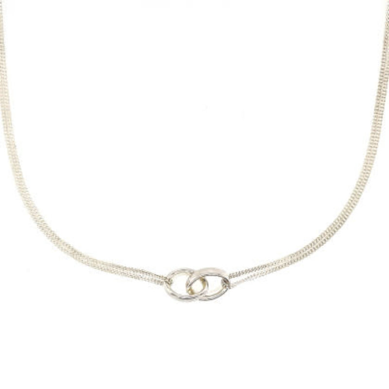 KENSINGTON Silver Eternity Necklace