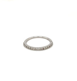 BLOSSOM White Gold  Avrile Diamond Stacking Ring