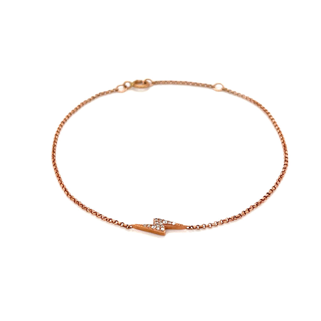 OCEANIA Rose Gold Hera Diamond Bracelet