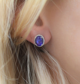 GATSBY Tanzanite and Diamond Crystelle Earrings