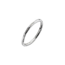 DAISY Silver Waves Stacking Ring