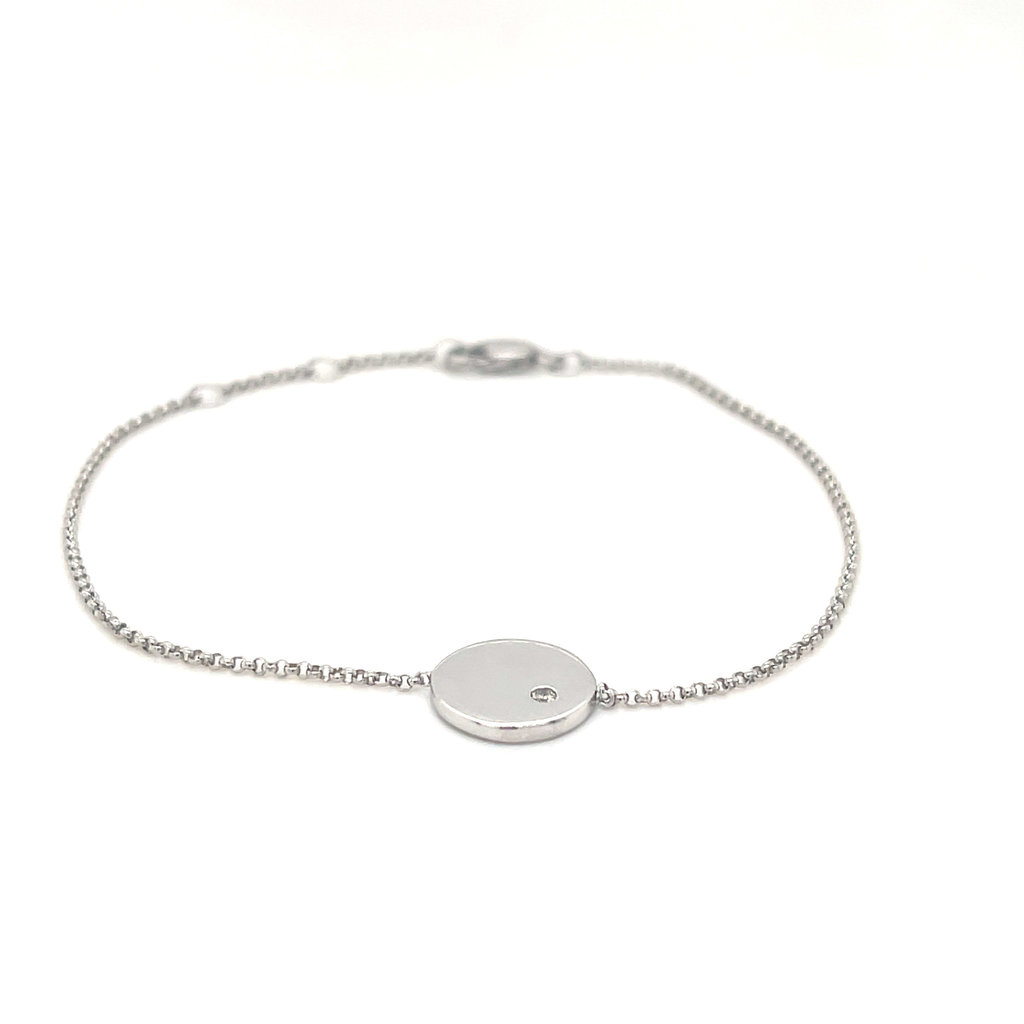 White Gold Diamond Soleil Bracelet