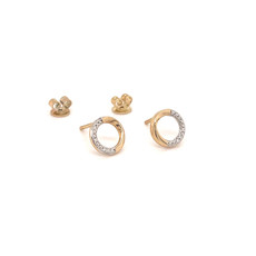 LILA Gold Diamond Phoebe Earrings