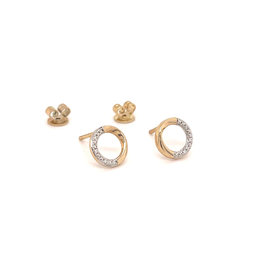 LILA Gold Diamond Phoebe Earrings