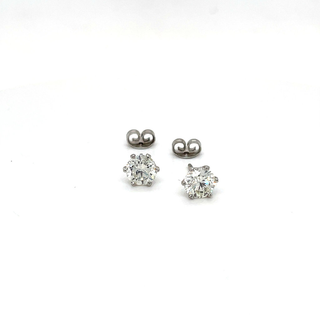 LILA White Gold Diamond Noire Earrings 2.03ct