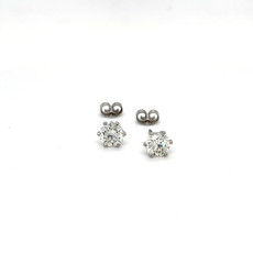 LILA White Gold Diamond Noire Earrings 2.03ct