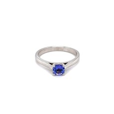 OCEANIA White Gold Tanzanite Solitaire Ring