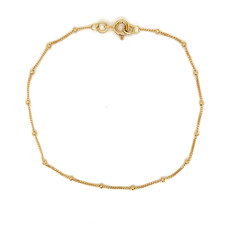 LILA Gold Jasmine Curb Bracelet