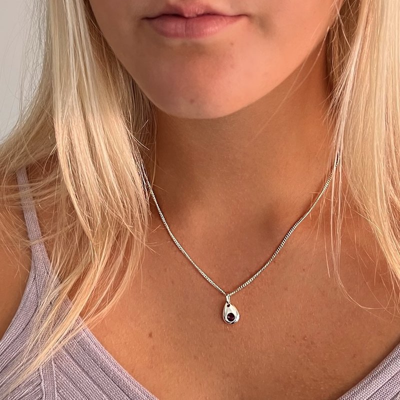 OCEANIA Birth Stone Crystal Necklace