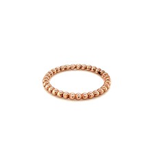 LILA Rose Gold Bubble Stacking Ring