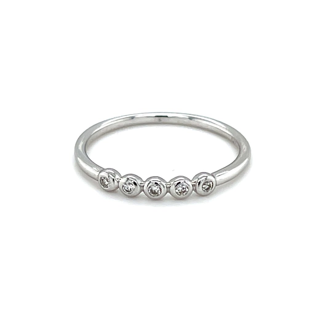 BLOSSOM White Gold Diamond Mollie Ring