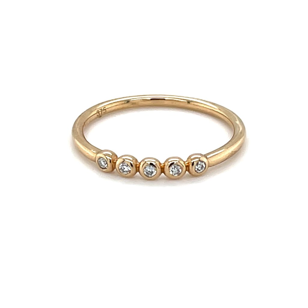 BLOSSOM Gold Diamond Mollie Ring