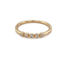 BLOSSOM Gold Diamond Mollie Ring
