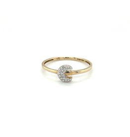 Gold Frankie Diamond Ring