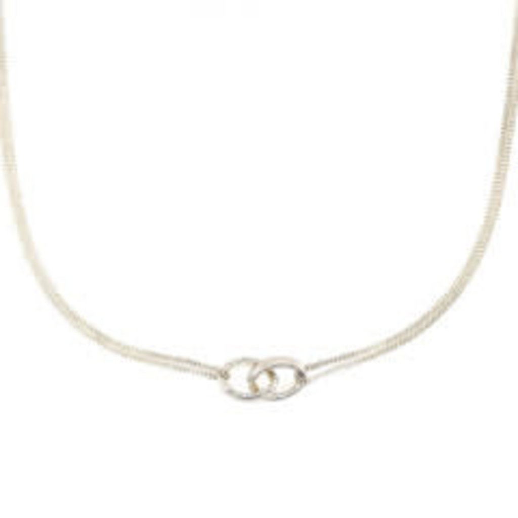 KENSINGTON White Gold Eternity Necklace