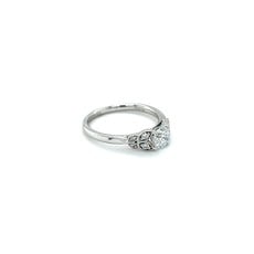 GATSBY White Gold Diamond Iris Ring