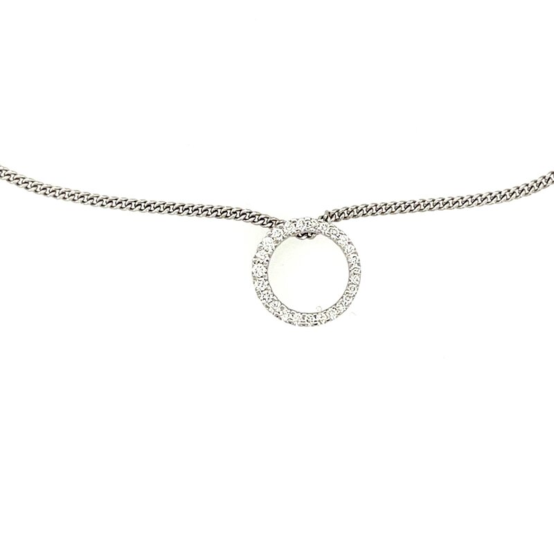 KENSINGTON White Gold Diamond Floria Necklace