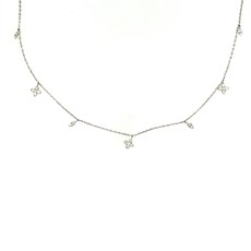 DAISY White Gold Iliana Diamond Necklace