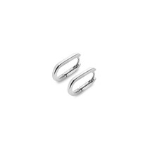 Silver Liv Hoop Earrings