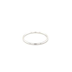 LILA Silver Sheen Slender Stacking Ring