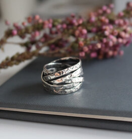 Amor Silver Ava Ring