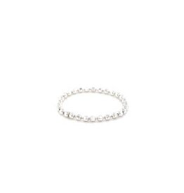 LILA Silver Slender Chain Ring