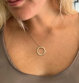 KENSINGTON Gold Ring of Love Necklace