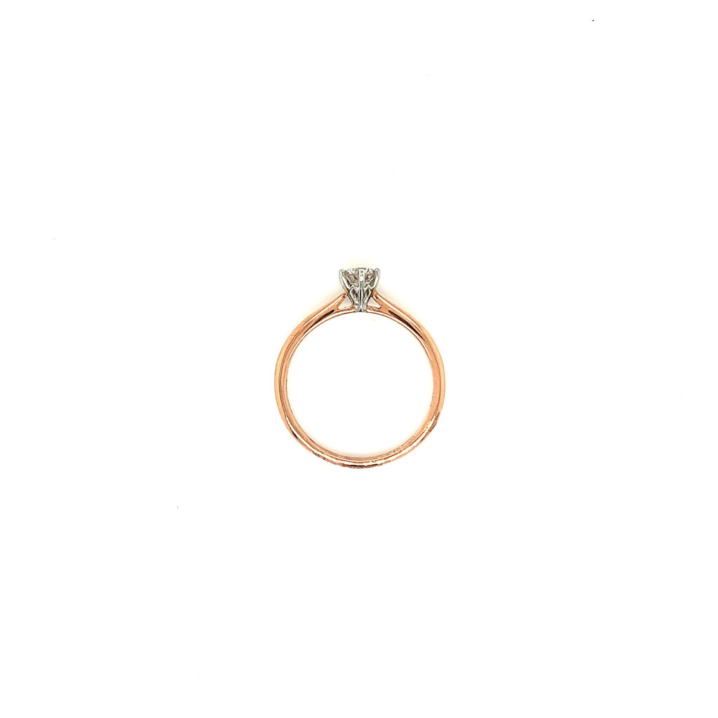 DARCY Rose Gold Diamond Charlotte Ring