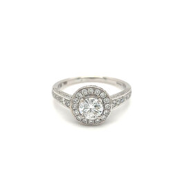 GATSBY White Gold Solar Diamond Ring