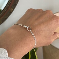 KENSINGTON Silver Eternity Bracelet