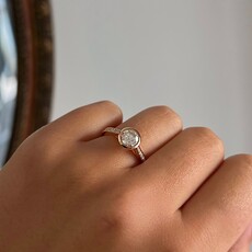 KENSINGTON Rose Gold Diamond Breanna Ring