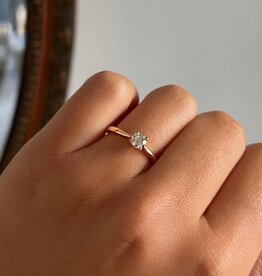 GATSBY Rose Gold Diamond Sallie Ring