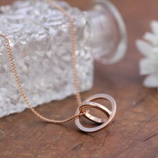 KENSINGTON Rose Gold Sphere Necklace