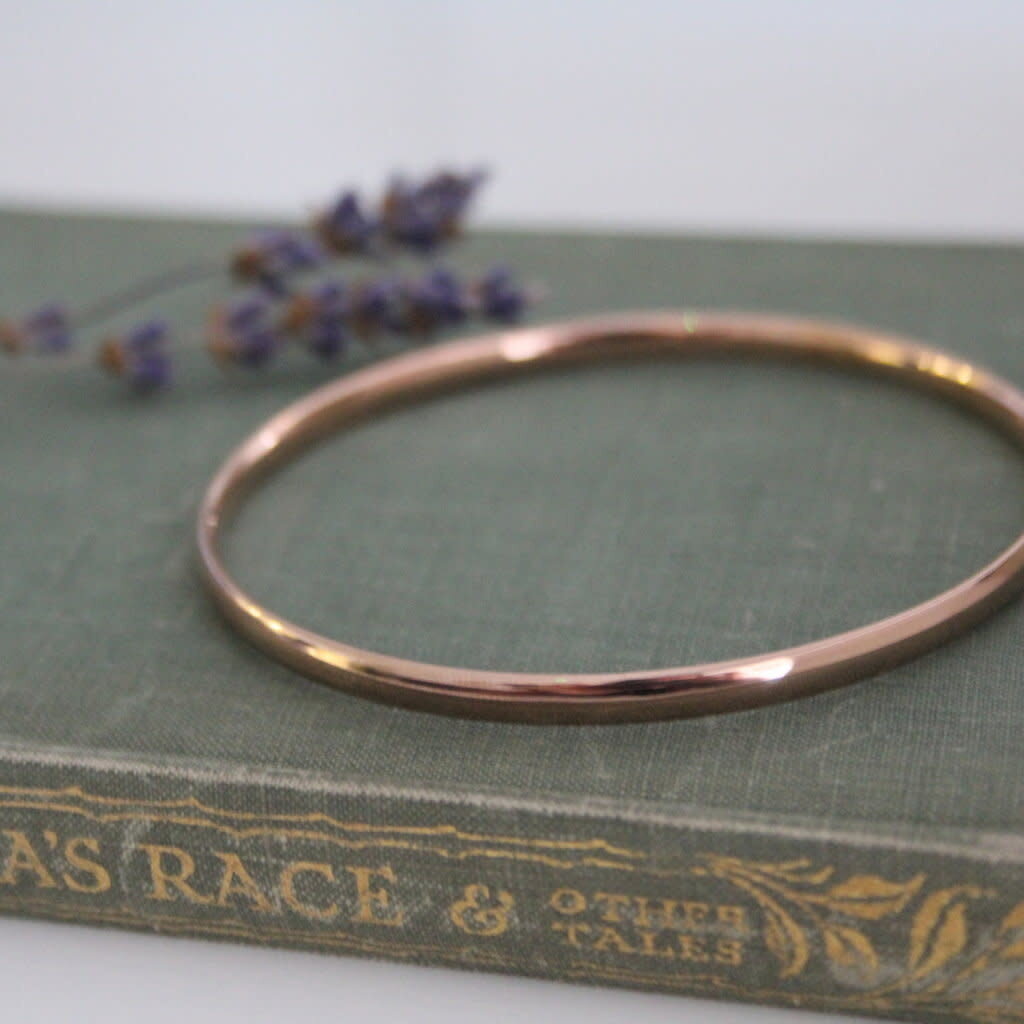 KENSINGTON Rose Gold Solar Bangle