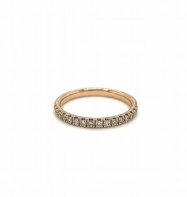 KENSINGTON Rose Gold Elsa Eternity Ring 0.31ct