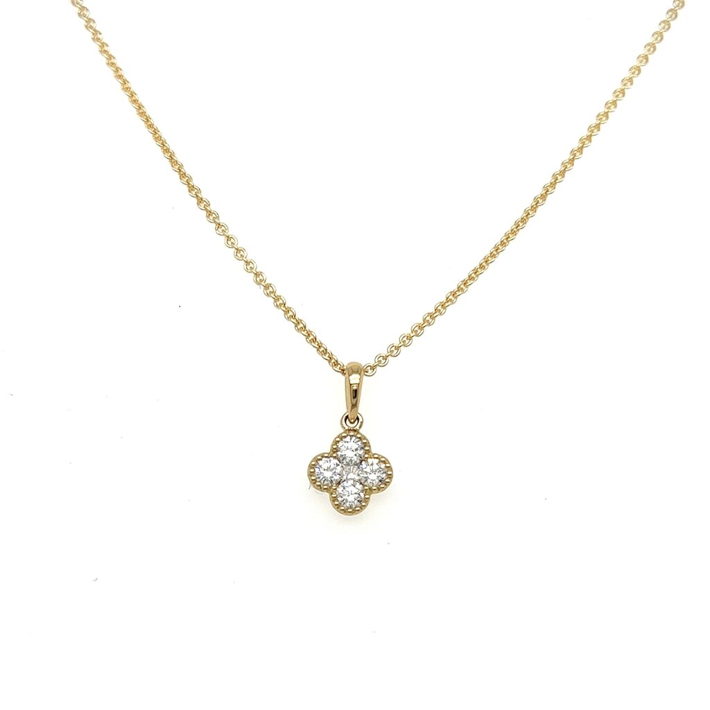 BLOSSOM Gold Chloe Diamond Necklace