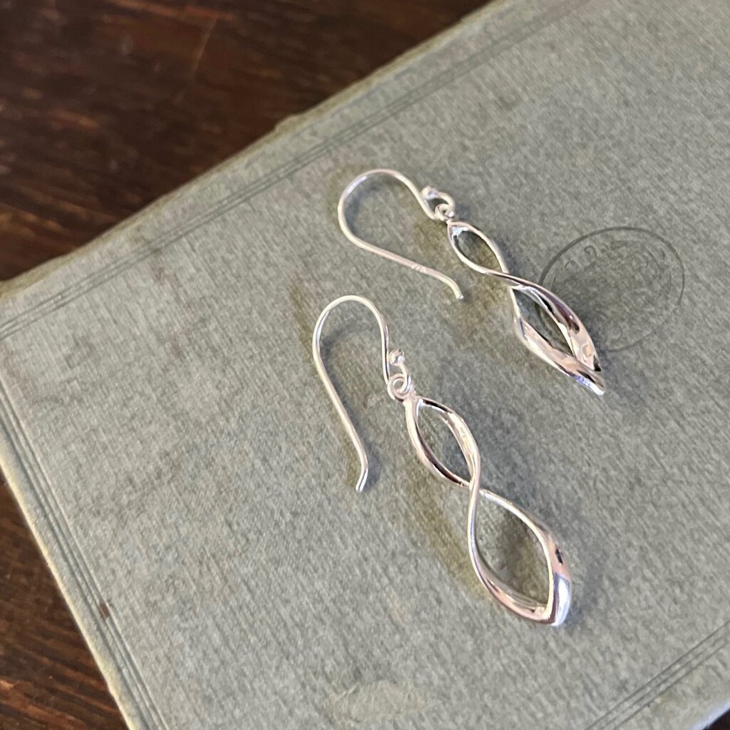 Silver Elena Drop Earrings