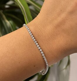 KENSINGTON White Gold Arwen Diamond Tennis Bracelet 1.01ct