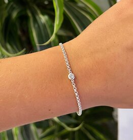 LILA Silver Diamond Becca Bracelet
